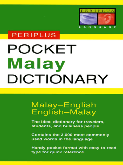 Title details for Pocket Malay Dictionary by Zuraidah Omar - Wait list